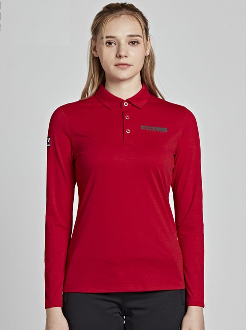 엠리밋 여성 긴팔 카라 티셔츠 - LGSFT162Q7
